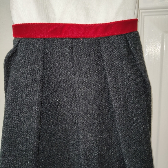 Helena Girl's Size 12 Mo. Dark Gray Wool - Like Set Dress & Coat NWT - Picture 15 of 16
